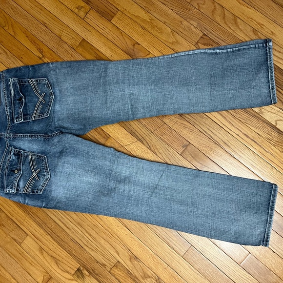 TK Axel Treadwell Relaxed Straight Leg Jeans 36x34 - Picture 6 of 11